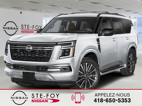 2026 NISSAN Armada 2026 Everest White Pearl Tricoat