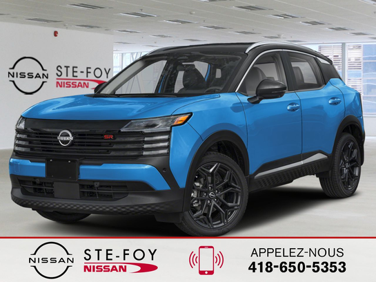 NISSAN Kicks K6115 2026 Bleu glacial arctique/Noir intense