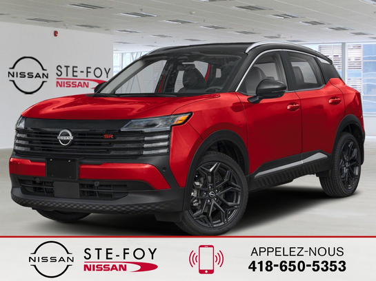 NISSAN Kicks K6155 2026 Teinte braise écarlate/Noir intense