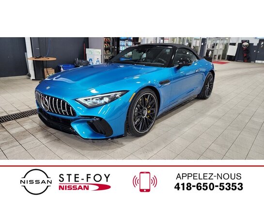 Mercedes-Benz SL-Class AMG SL 63 Roadster IMPECCABLE COMME NEUF LB 1 2023 Bleu