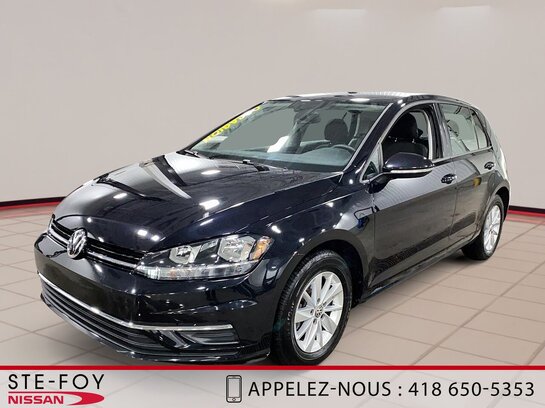 Volkswagen Golf Comfortline Automatique FWD S5724 2020 Noir Volkswagen Golf Comfortline Automatique FWD S5724 2020 Noir