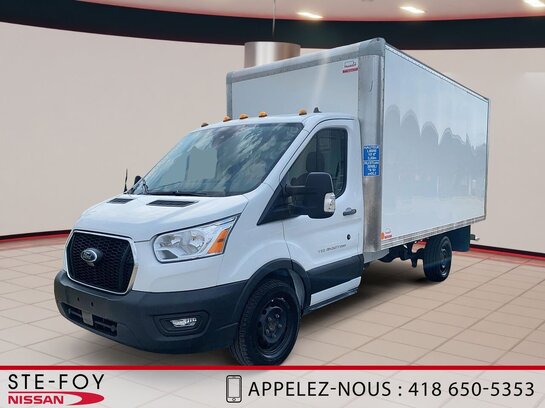 FORD TRANSIT T-250 CUBE 14 PIEDS ROUE SIMPLE 3.5L S5795 2021 Blanc FORD TRANSIT T-250 CUBE 14 PIEDS ROUE SIMPLE 3.5L S5795 2021 Blanc