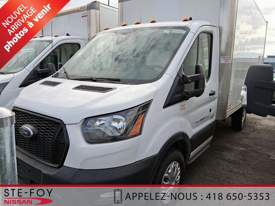 FORD TRANSIT T-250 CUBE 14 PIEDS ROUE SIMPLE 3.5L S5837 2024 Blanc