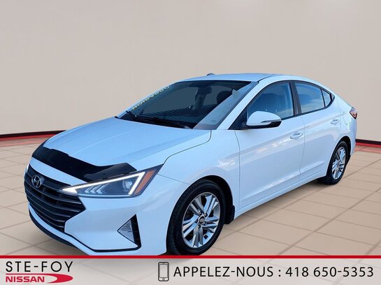 Hyundai Elantra Preferred Automatique S5840 2019 Blanc Hyundai Elantra Preferred Automatique S5840 2019 Blanc