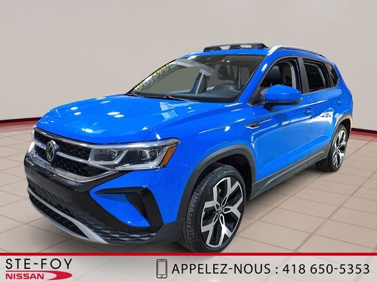 VOLKSWAGEN TAOS SEL S5850 2023 Bleu VOLKSWAGEN TAOS SEL S5850 2023 Bleu