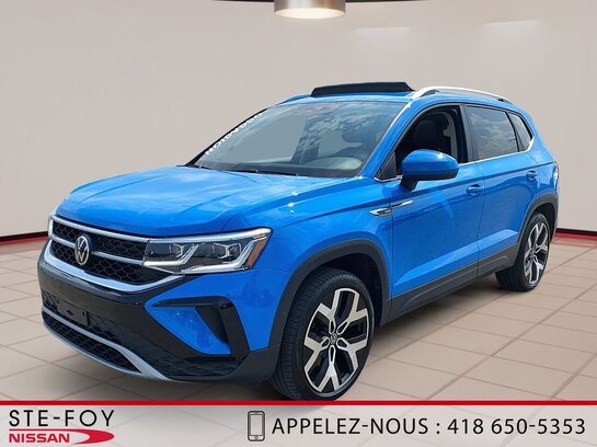 VOLKSWAGEN TAOS HIGHLINE 4MOTION S5856 2022 Bleu VOLKSWAGEN TAOS HIGHLINE 4MOTION S5856 2022 Bleu