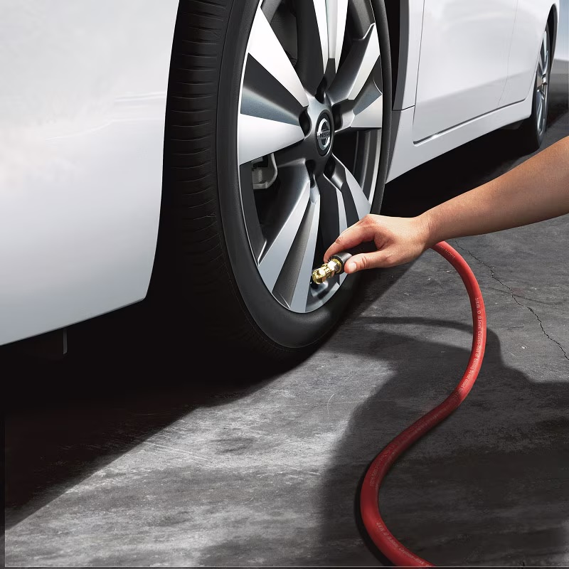 Nissan tire service check