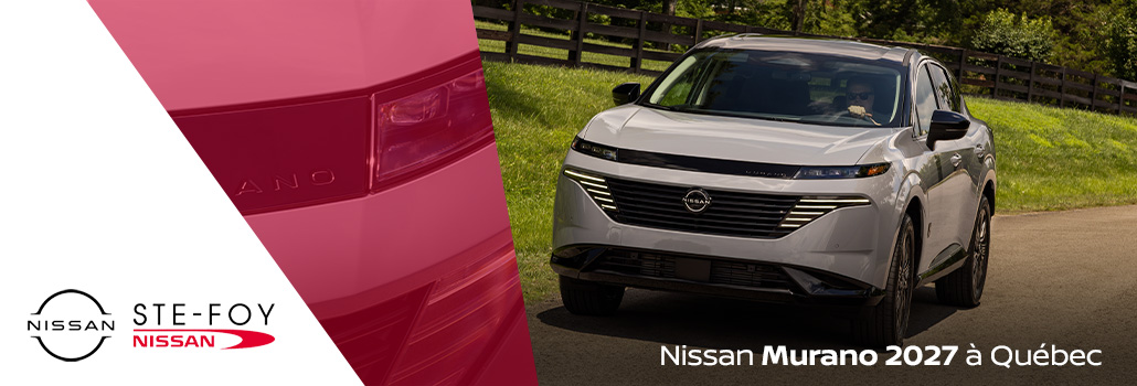 Nissan Murano 2027 à Québec : confort haut de gamme, traction intégrale et technologie au quotidien