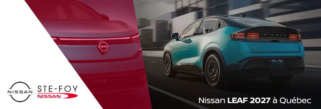 Nissan LEAF 2027 : le véhicule électrique neuf le moins cher au Canada!